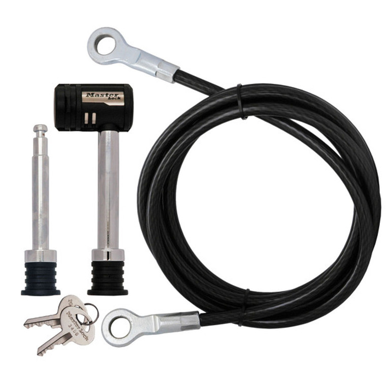 Masterlock - 5/8'&1/2' Lock W/8' Cable - 1470DAT