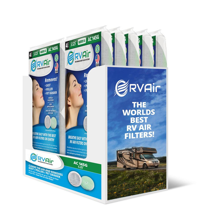 Rv Air Inc. - Display Box For Ac 145g Filters - BOX - AC 145G