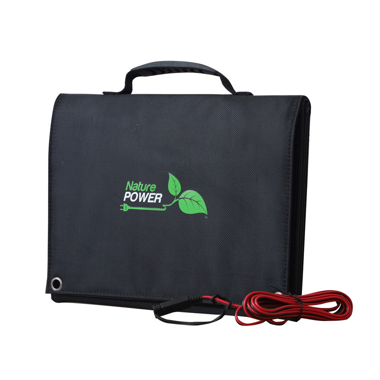 Nature Power - 40-watt 12 Volt Folding Solar Panel (55040) - 55040
