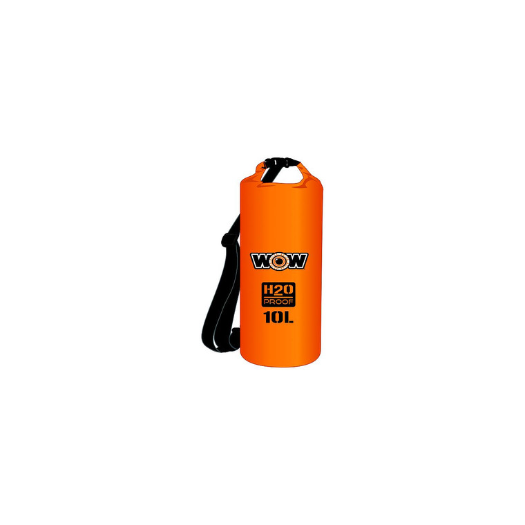 WOW Watersports - WOW H2O Proof Drybag w/Shoulder Strap, 20L Orange - 18-5070O