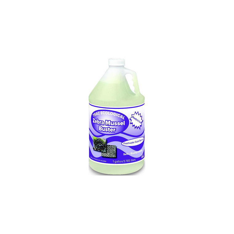 - Trac Ecological 1505MG Zebra Mussel Buster, Ready to Use, Gallon - 1505-MG