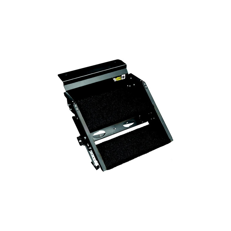 Prest-O-Fit - Prest-O-Fit 20272 Trailhead Step Rug, Obsidian Black, 2 Step, 24.125 in, - 2-0272