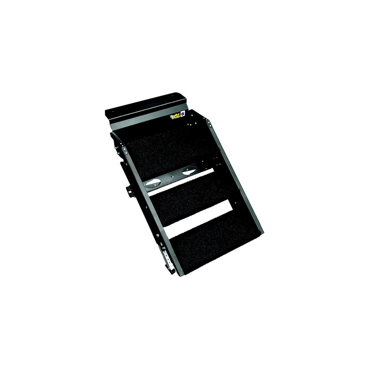 Prest-O-Fit - Prest-O-Fit 20278 Trailhead Step Rug, Obsidian Black, 3 Step, 24.125 - 2-0278