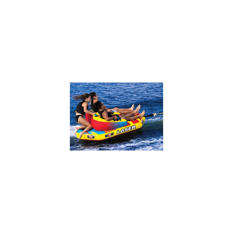 WOW Watersports - Wow 23WTO4644 Laser Towable, 3 Riders - 23-WTO-4644 WOW Watersports - Wow 23WTO4644 Laser Towable, 3 Riders - 23-WTO-4644