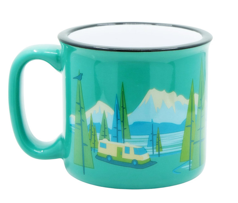 Camp Casual - The Mug Bird's Eye View. 15 Oz. - CC-004TL