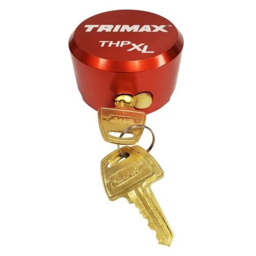 Trimax - Red Aluminum 'hockey Puck' Internal - THPXLALRD
