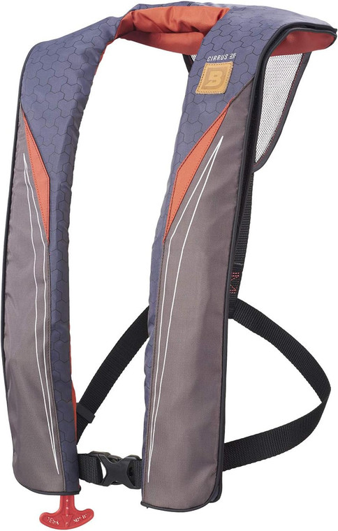 Bluestorm Bs-sl6f-21-tpe Cirrus 26 Conv Inflatable Pfd - Legendary Taupe - BS-SL6F-21-TPE