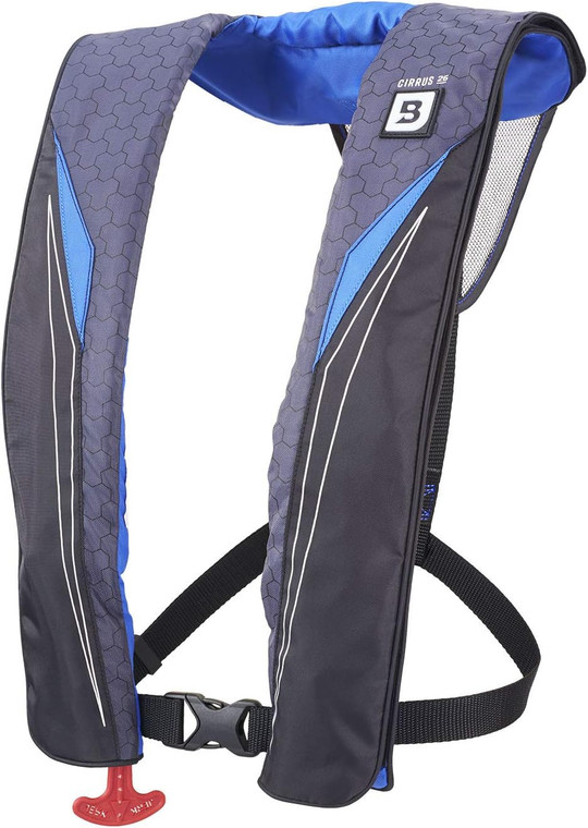 Bluestorm Bs-sl6f-21-blu Cirrus 26 Conv Inflatable Pfd - Deep Blue - BS-SL6F-21-BLU