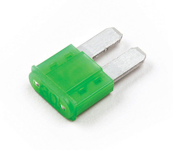 Grote 82-ant-i-30a Micro Blade -2 Fuse - 30 Amp, Green, 2-pack, Led Indicator - 82-ANT-I-30A