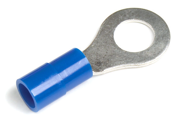 Grote 83-2209 Ring Terminal - Nylon, 16-14 Gauge, #6, Pack Of 15 - 84-2209