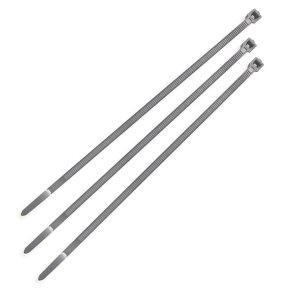 Grote 83-6036-3 Nylon Cable Ties - Color Ties - 1000 Pack, Gray - 83-6036-3