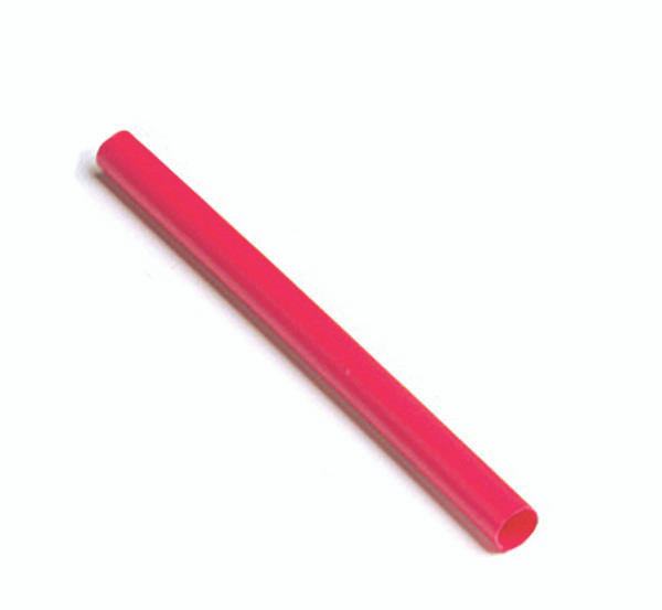 Grote 84-4008 Shrink Tube - 2:1, Single Wall, Red, 1/4" X Pack Of 6 - 84-4008