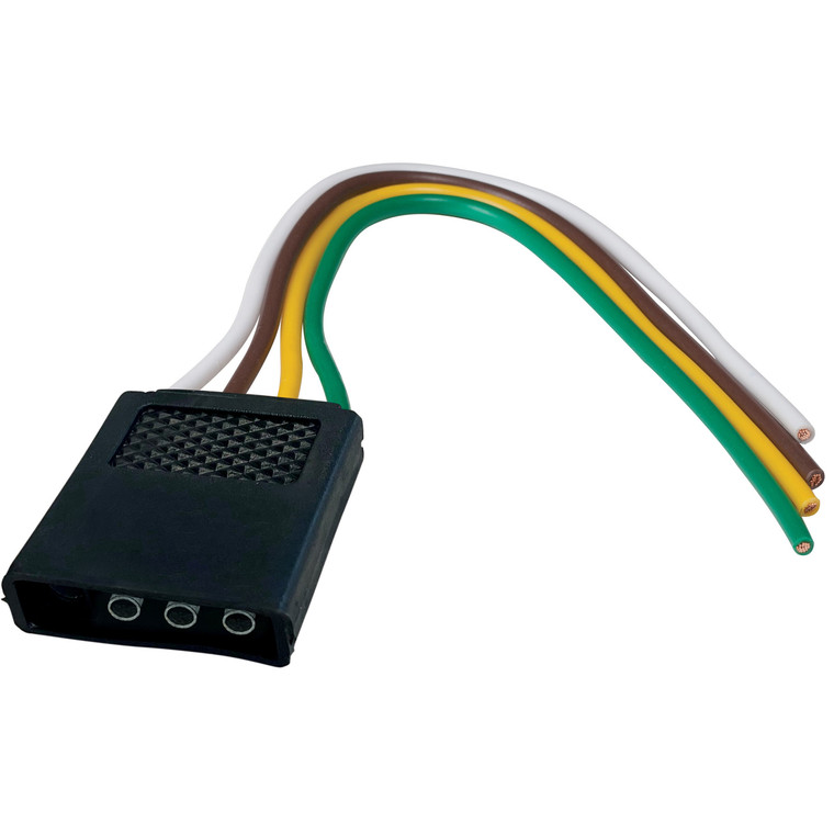 Grote 82-1032 Molded Trailer Connector - Male, Blunt Cut - 82-1032