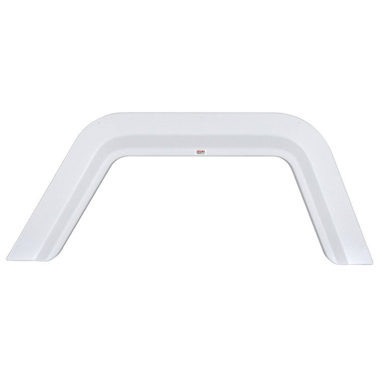 Icon 16044 Single Axle Fender Skirt Fs5219 For Winnebago (rh) - Polar White - 16044