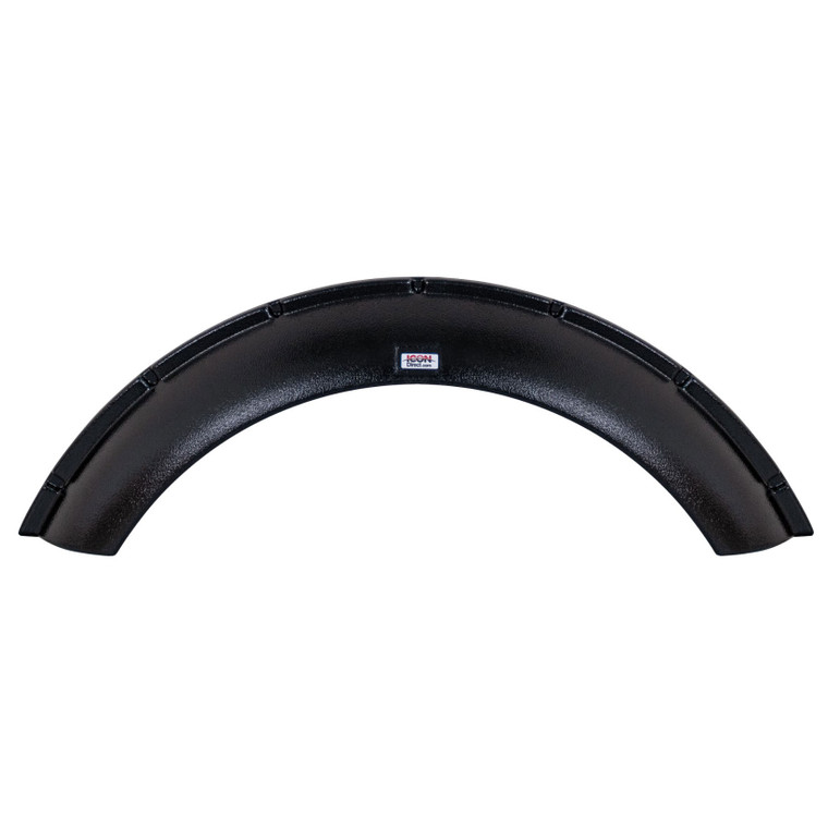 Icon 15774 Single Axle Fender Skirt Fs5774 For Forest River - Black - 15774