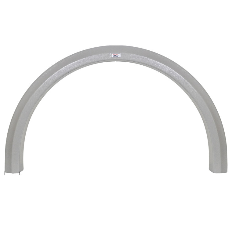 Icon 14974 Single Axle Fender Skirt Fs4974 For Thor - Light Mauve Gray - 14974