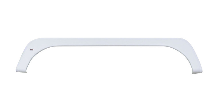 Icon 01676 Tandem Axle Fender Skirt Fs786 For Kz - Polar White - 1676