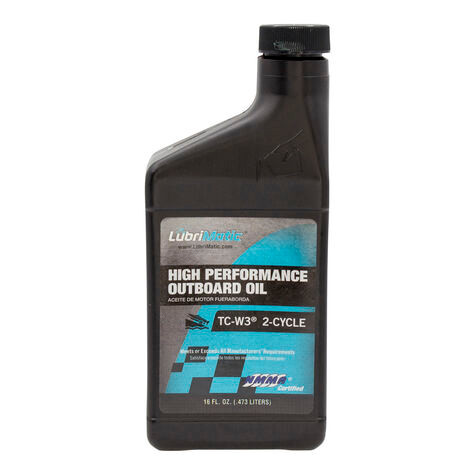 Lubrimatic 11590 High Performance Outboard Oil Tc-w3 2-cycle - 16 Oz. - 11590
