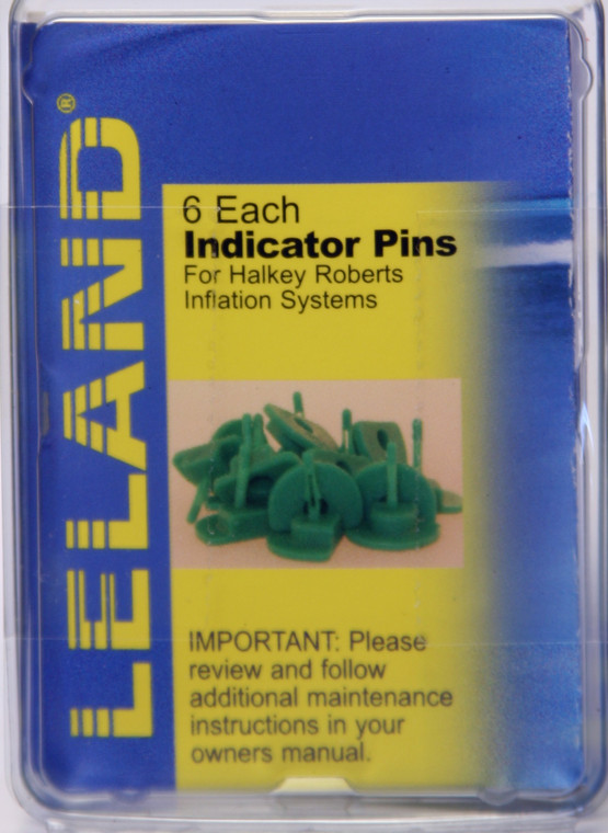 Maximum Inflation V85006-00006 Leland Replacement Green Clips - 6-pack - V85006-00006