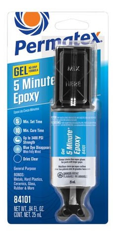 Permatex 84101 General Purpose 5 Minute Gel Epoxy - 25 Ml - 84101