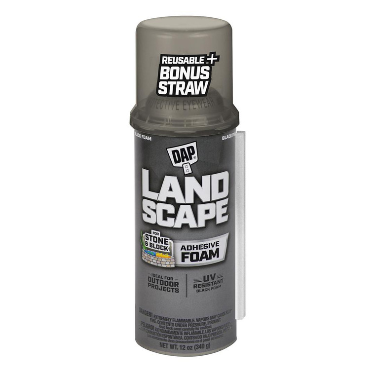 Dap - Touch N Foam Landscape Black 12oz - 0 75650 40440 9