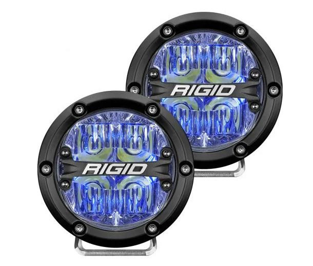 Rigid Ind - 360-srs 4in Drive Blu Bcklit/2 - 36119