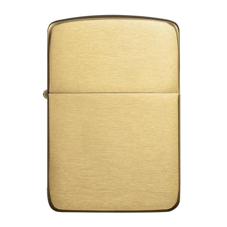 Zippo Windproof Lighter 1941 Replica Brushed Brass - 1941B Zippo Windproof Lighter 1941 Replica Brushed Brass - 1941B