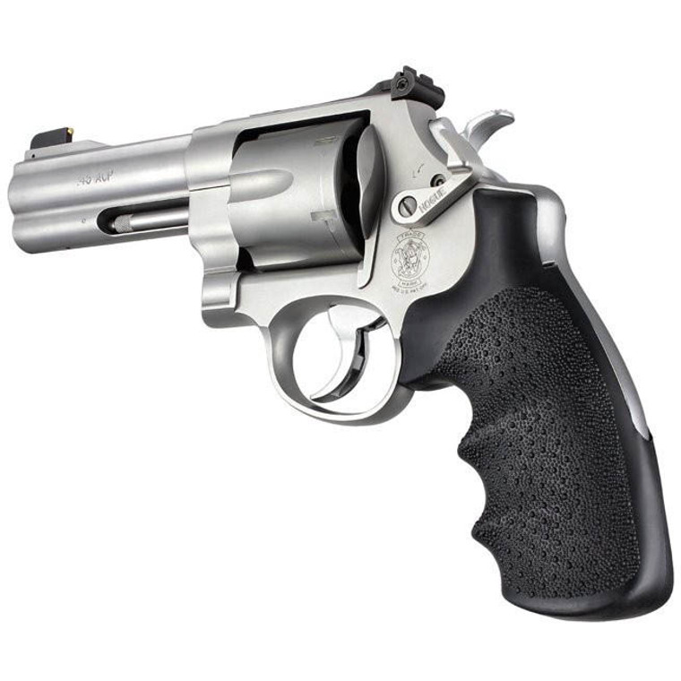 Hogue S&W N-Frame Round Butt Rubber Monogrip (Black) - 25000 Hogue S&W N-Frame Round Butt Rubber Monogrip (Black) - 25000