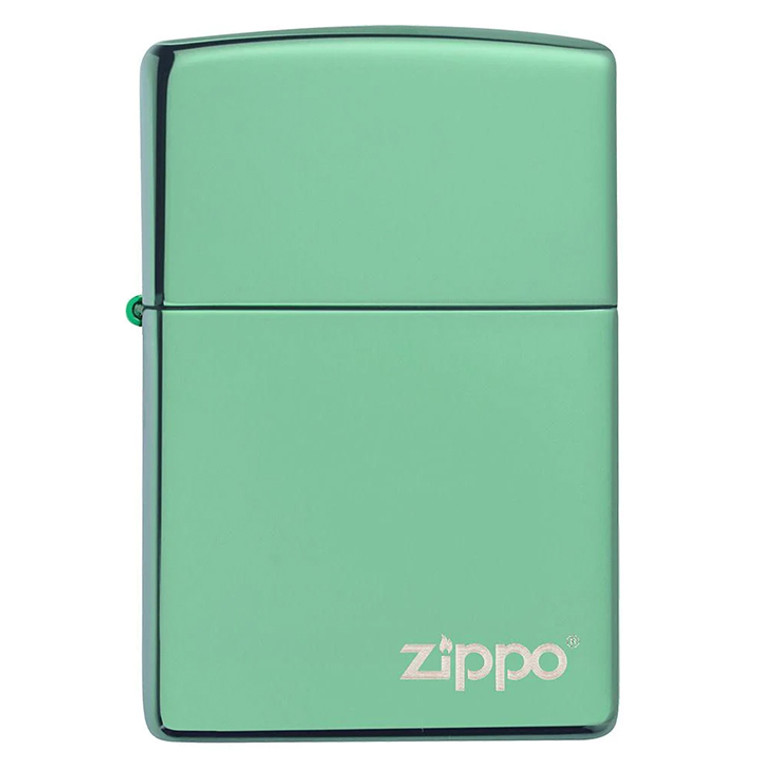 Zippo Windproof Lighter Classic High Polish Green - 28129ZL Zippo Windproof Lighter Classic High Polish Green - 28129ZL