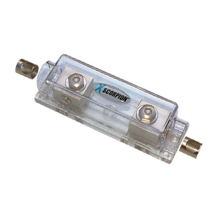 XScorpion ANL Inline Fuse Holder - Platinum Finish - ANL2010P