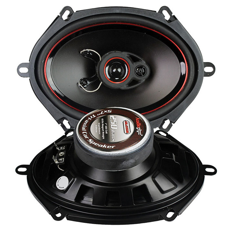Audiopipe 5" x 7" Injection cone with rubber surround (Sold in Pairs) - CSL5703R Audiopipe 5" x 7" Injection cone with rubber surround (Sold in Pairs) - CSL5703R