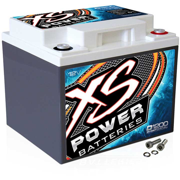 XS Power 12 Volt Power Cell 2600 Max Amps / 55Ah - D1200 XS Power 12 Volt Power Cell 2600 Max Amps / 55Ah - D1200