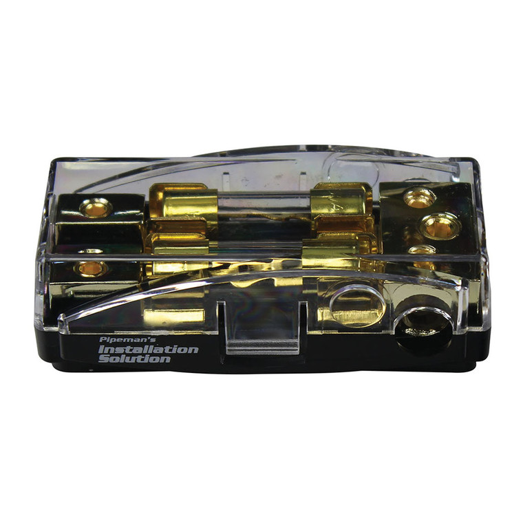 Pipeman's Installation AGU Fuse Holder Distribution Block with (2) AGU Fuses - ISFBG4328