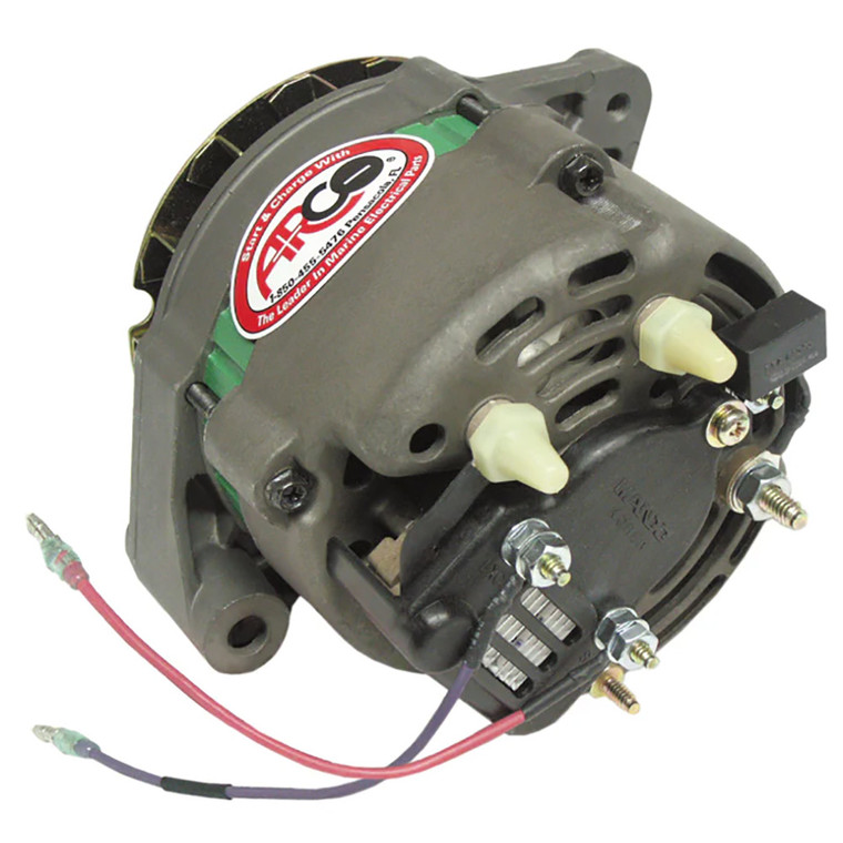ARCO Marine Premium Replacement Alternator w/Multi-Groove Serpentine Pulley - 12V  65A - 60060