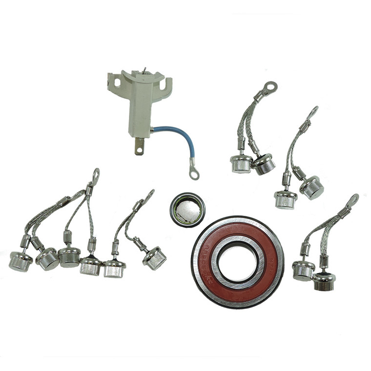 Balmar Offshore Repair Kit 94 Series 12/24V Includes Bearings, Brushes, Positive/Negative Diode - 7094