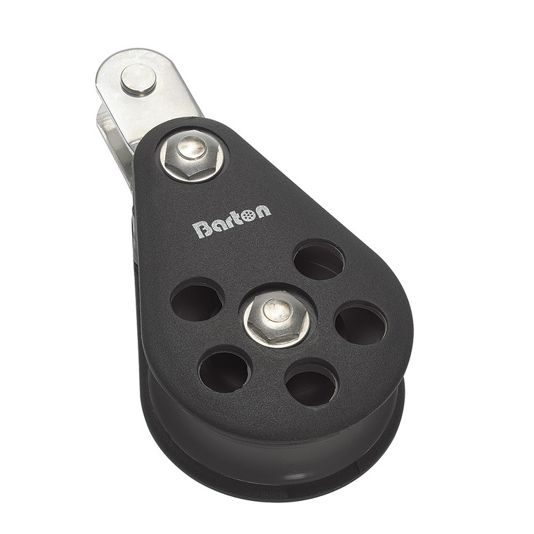 Barton Marine Size 5 54mm Plain Bearing Pulley Block Single Double Tang - N05090