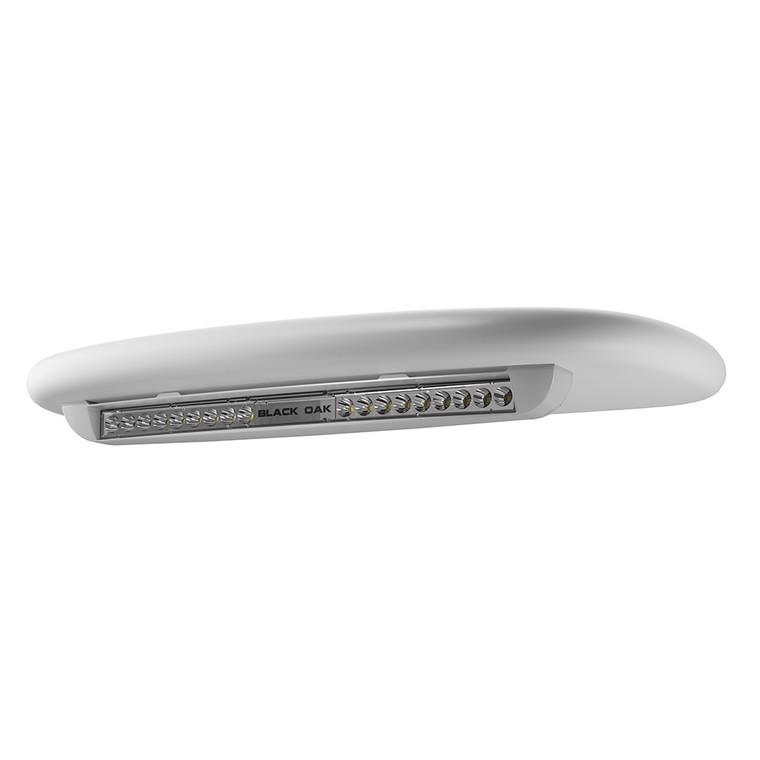 Black Oak Low Profile Marine Bar - Spot - Undermount - White - LP-WSU