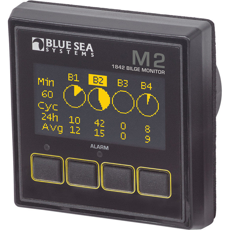Blue Sea 1842 M2 OLED Digital Bilge Meter - 1842
