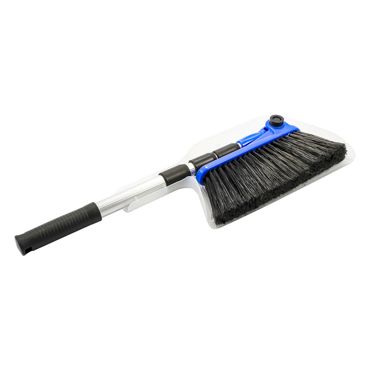 Camco RV Broom  Dustpan - Bilingual - 43623