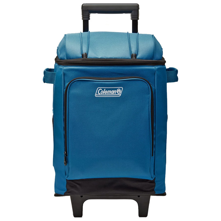 Coleman CHILLER 42-Can Soft-Sided Portable Cooler w/Wheels - Deep Ocean - 2158120 Coleman CHILLER 42-Can Soft-Sided Portable Cooler w/Wheels - Deep Ocean - 2158120