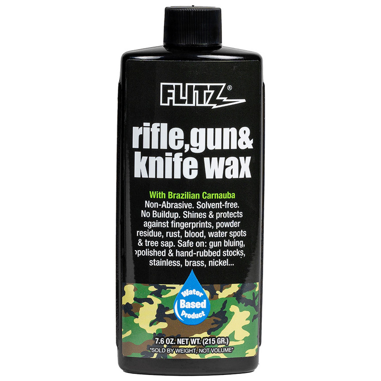 Flitz Rifle, Gun & Knife Wax - 7.6 oz. Bottle - GW 02785