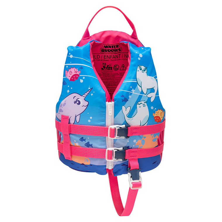 Full Throttle Child Water Buddies Life Vest - Octopus - 30-50lbs Type III - 104300-105-001-25