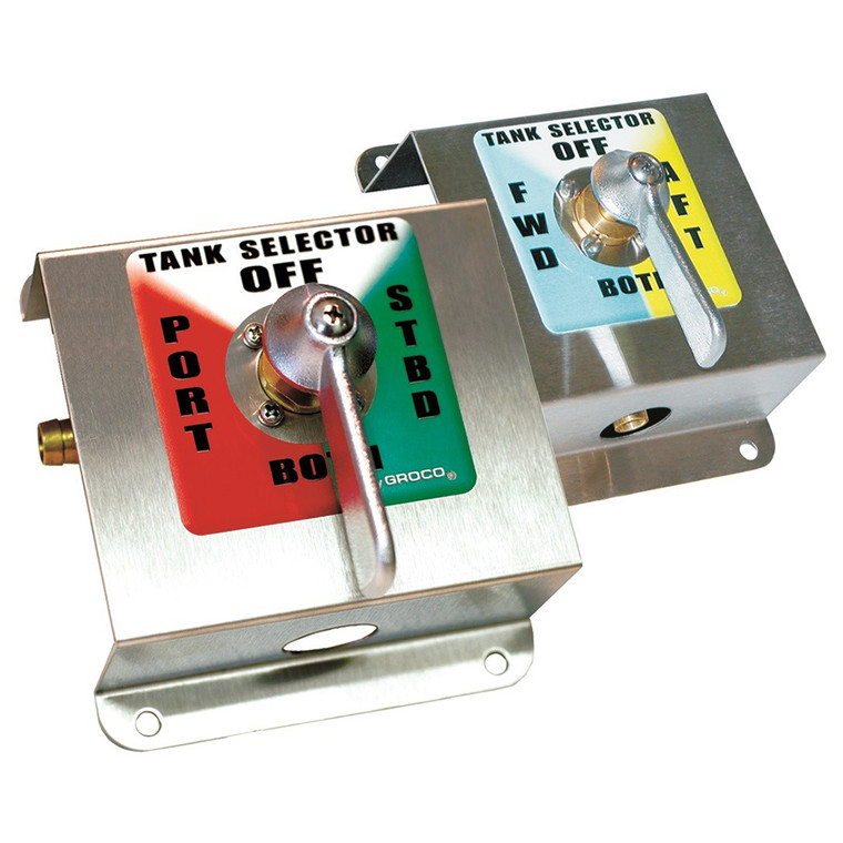 GROCO 1/2" 4-Way Tank Selector Kit - TS-350-T GROCO 1/2" 4-Way Tank Selector Kit - TS-350-T