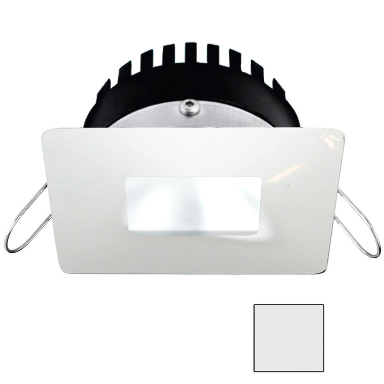 i2Systems Apeiron PRO A506 - 6W Spring Mount Light - Square/Square - Cool White - White Finish - A506-34AAG i2Systems Apeiron PRO A506 - 6W Spring Mount Light - Square/Square - Cool White - White Finish - A506-34AAG