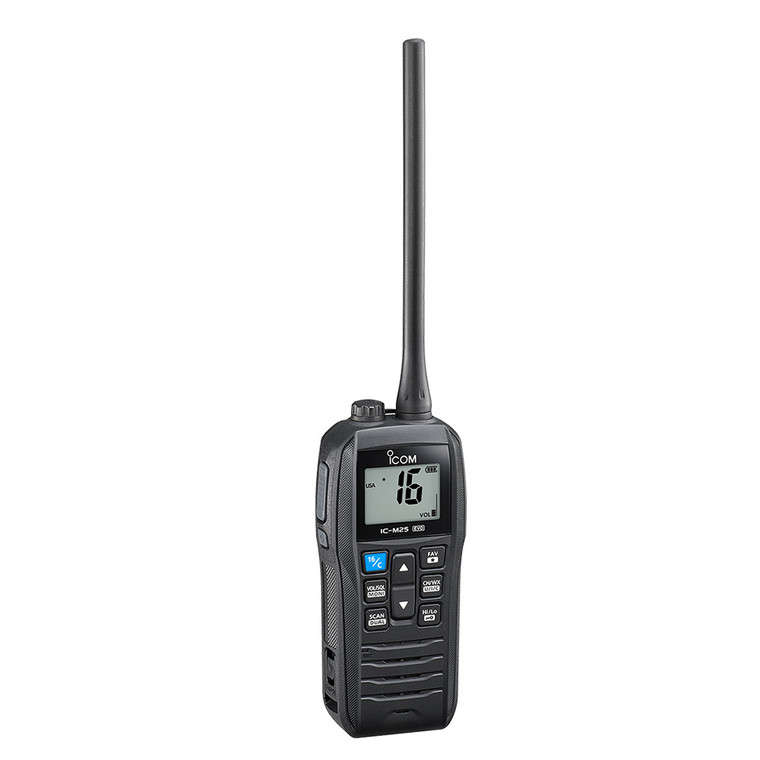 Icom M25 EVO Handheld VHF Radio - Black - M25 EVO BLACK 61