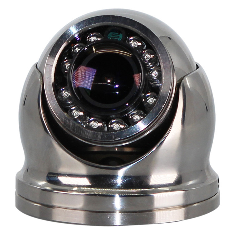 Iris High Definition 3MP IP Mini Dome Camera - 2MP Resolution - 316 SS  120-Degree HFOV - 2.8mm Lens - IRIS-S460-28