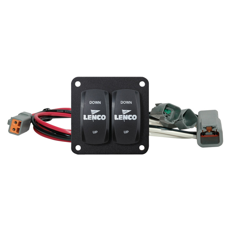 Lenco Carling Double Rocker Switch Kit - 10222-211D Lenco Carling Double Rocker Switch Kit - 10222-211D