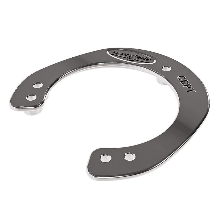 Mate Series Stainless Steel Rod  Cup Holder Threaded Backing Plate - CBPT