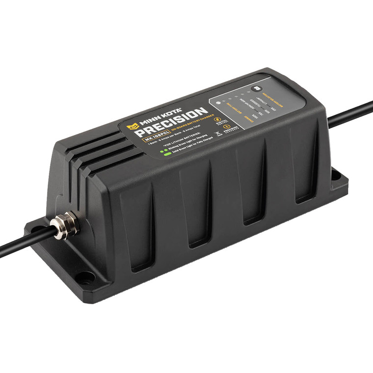 Minn Kota On-Board Precision Charger MK-106 PCL 1 Bank x 6 AMP LI Optimized Charger - 1831061