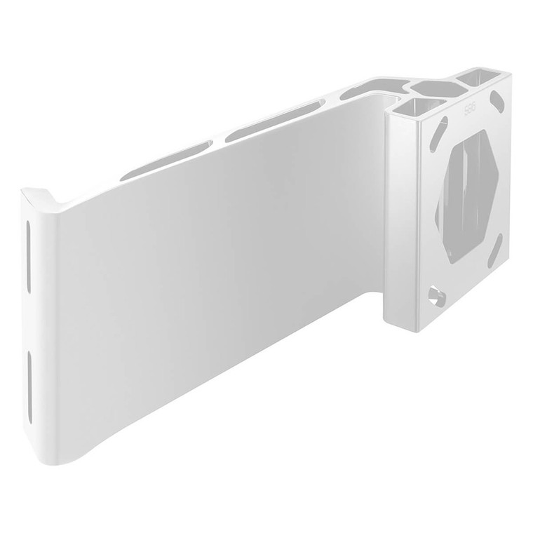 Minn Kota Raptor Jack Plate Adapter Bracket - Starboard - 8" Setback - 6" Rise - White - 1810386